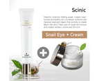 Scinic Snail Matrix Eye Cream 30ml Mucin Filtrate Hydrating + Face Mask