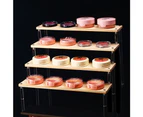 Acrylic Risers Stand Perfect for Cupcakes, Jewelry, Perfumes Food Tabletop - 3 - Board length 20cm