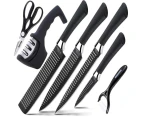 Kitchen Knife Set Cookstyle Chef Knives Stainless Nonstick Bonus Knife Sharpener