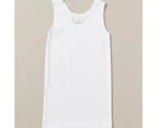 Target Boys Cotton Vests - 3 Pack - White