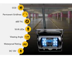 Elinz 5" Car Wireless Reversing Camera Monitor Rear View Kit CCD Reverse 12V