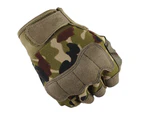1 Pair Gloves Multicolor Antiskid Outdoor Supply Sport Riding Mountain Climbing Training Fitness Gloves for Cycling Riding - Camouflage