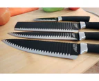 Kitchen Knife Set Cookstyle Chef Knives Stainless Nonstick Bonus Knife Sharpener