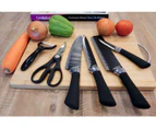 Kitchen Knife Set Cookstyle Chef Knives Stainless Nonstick Bonus Knife Sharpener