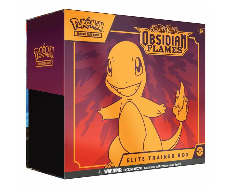 Pokemon TCG: Scarlet and Violet Obsidian Flames Elite Trainer Box