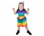 Gabby's Dollhouse Rainbow Kids Tutu Size 3-5