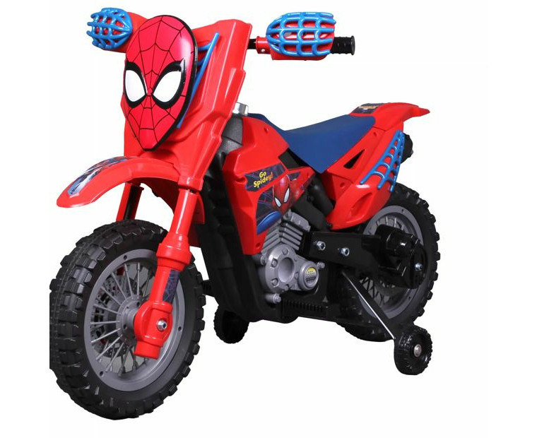 Spiderman on cheap the bike