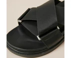 Target Womens Crossover Moulded Sandal - Maria - Black