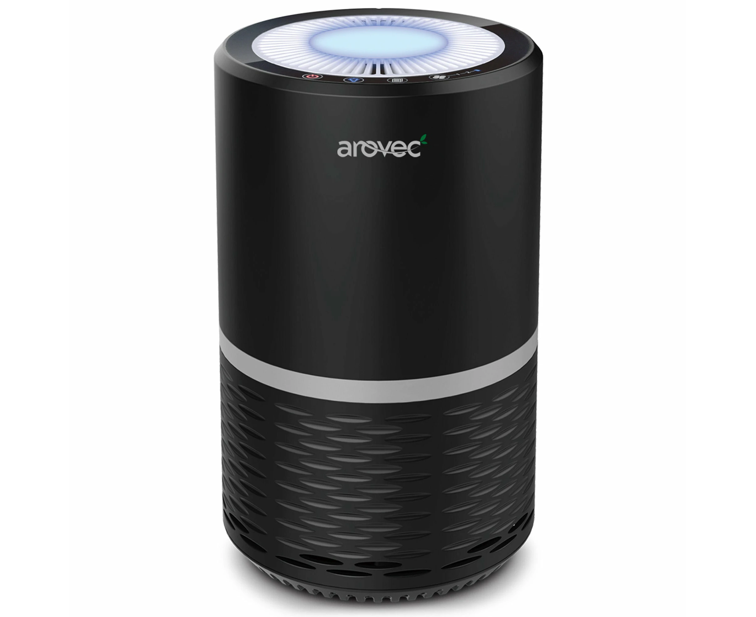 Arovec Air Purifier H13 True HEPA Compact Air Cleaner for Home, Black AV-P152B