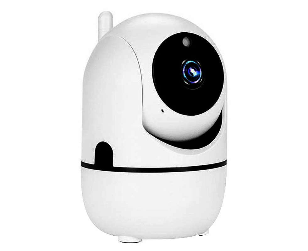 Automatic Motion HD Wireless IP Camera - White