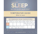 Living Textiles | Smart Sleep Zip Up Swaddle 0-3mths 0.2TOG - Noah