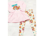 Paw Patrol Girls Skye Sweater Dress & Leggings Set (Pink) - NS7108