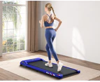 BLACK LORD Treadmill Electric Walking Pad Home Office Gym Fitness Remote Control Blue