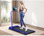 BLACK LORD Treadmill Electric Walking Pad Home Office Gym Fitness Foldable Blue