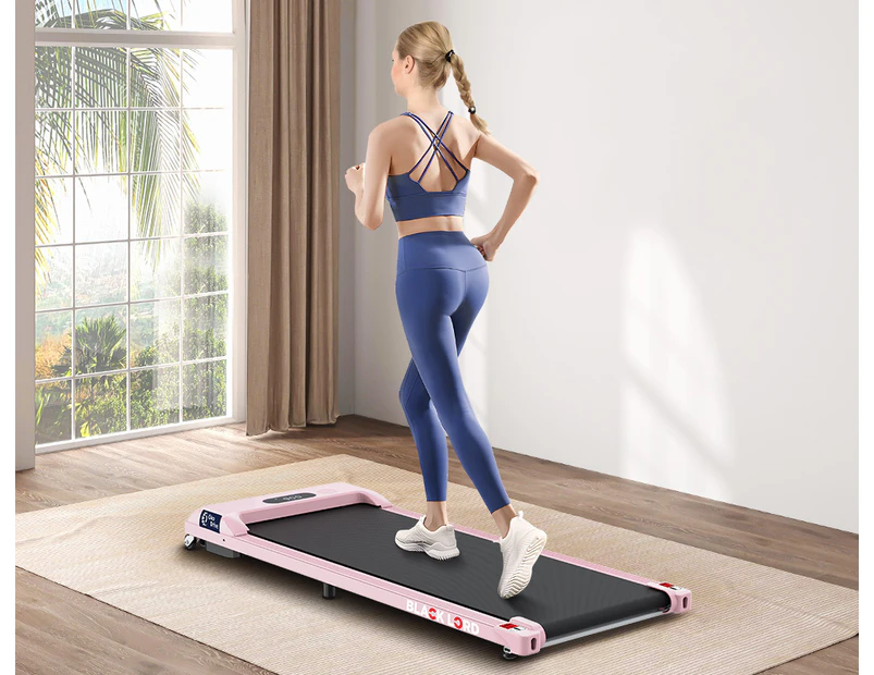 BLACK LORD Treadmill Electric Walking Pad Home Office Gym Fitness Pink