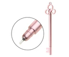 5x Key Shape Neutral Pen Novelty Fine Point Pens Cute Signature Pens for Writing - Pink