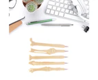 5/10x Smooth Signature Pen Bone Shape Ballpoint Pens Doctor Pens for Halloween - 1 set of 5