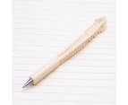 5/10x Smooth Signature Pen Bone Shape Ballpoint Pens Doctor Pens for Halloween - 1 set of 10