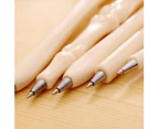 5/10x Smooth Signature Pen Bone Shape Ballpoint Pens Doctor Pens for Halloween - 1 set of 10
