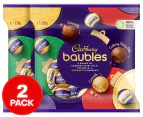 2 x Cadbury Mixed Baubles 228g