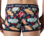 Mitch Dowd Men's #1 Dad Bamboo Mid-Fit Trunks & Socks Set - Navy