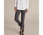 Carrie Skinny Ankle Length Bengaline Pants - Preview - Grey