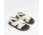 Target Womens Crossover Moulded Sandal - Maria - Neutral