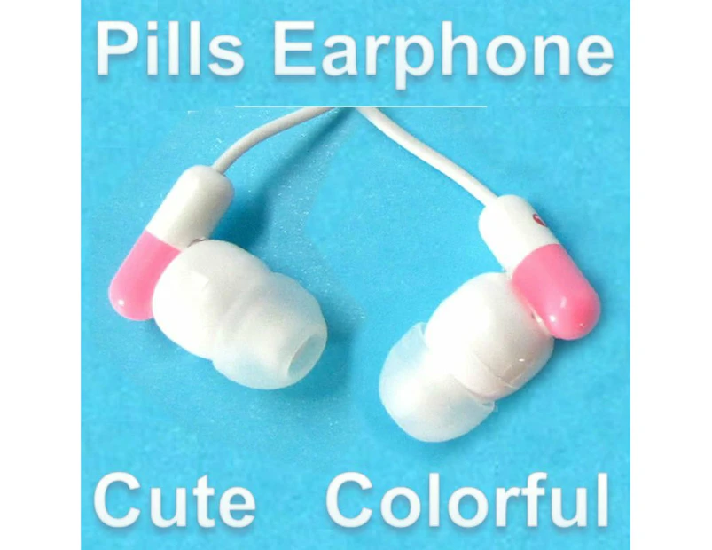 Internal HDS-PILLS Novelty Earphones - Pill Design Mixed Colours