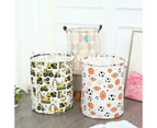 Foldable Laundry Basket Organizer Holder Portable Laundry Hamper Bin with Handles Canvas Waterproof