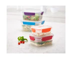 4pc Joseph & Joseph Nest Lock Food Container Storage Set w/ Airtight Snap Lid