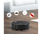USB     Low Noise Robot Vacuum Cleaner USB     Charging Automatic Cleaner Strong  Suction Intelligent 3 in 1 Electric Sweeper - White