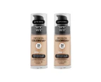 2 x Revlon ColorStay Makeup for Combination/Oily Skin 30mL - 200 Nude