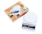 Digital Kitchen Scale, Highly Accurate Multifunction Food Scale 10KG Max, Lightweight and Durable Design, Auto Shut-Off, for Baking and Cooking