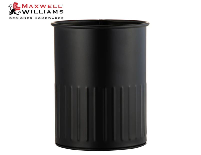 Maxwell & Williams 17.5x12.5cm Astor Utensil Holder - Black