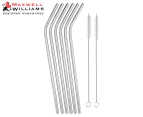 Maxwell & Williams 8-Piece Cocktail & Co Reusable Smoothie Straw Set