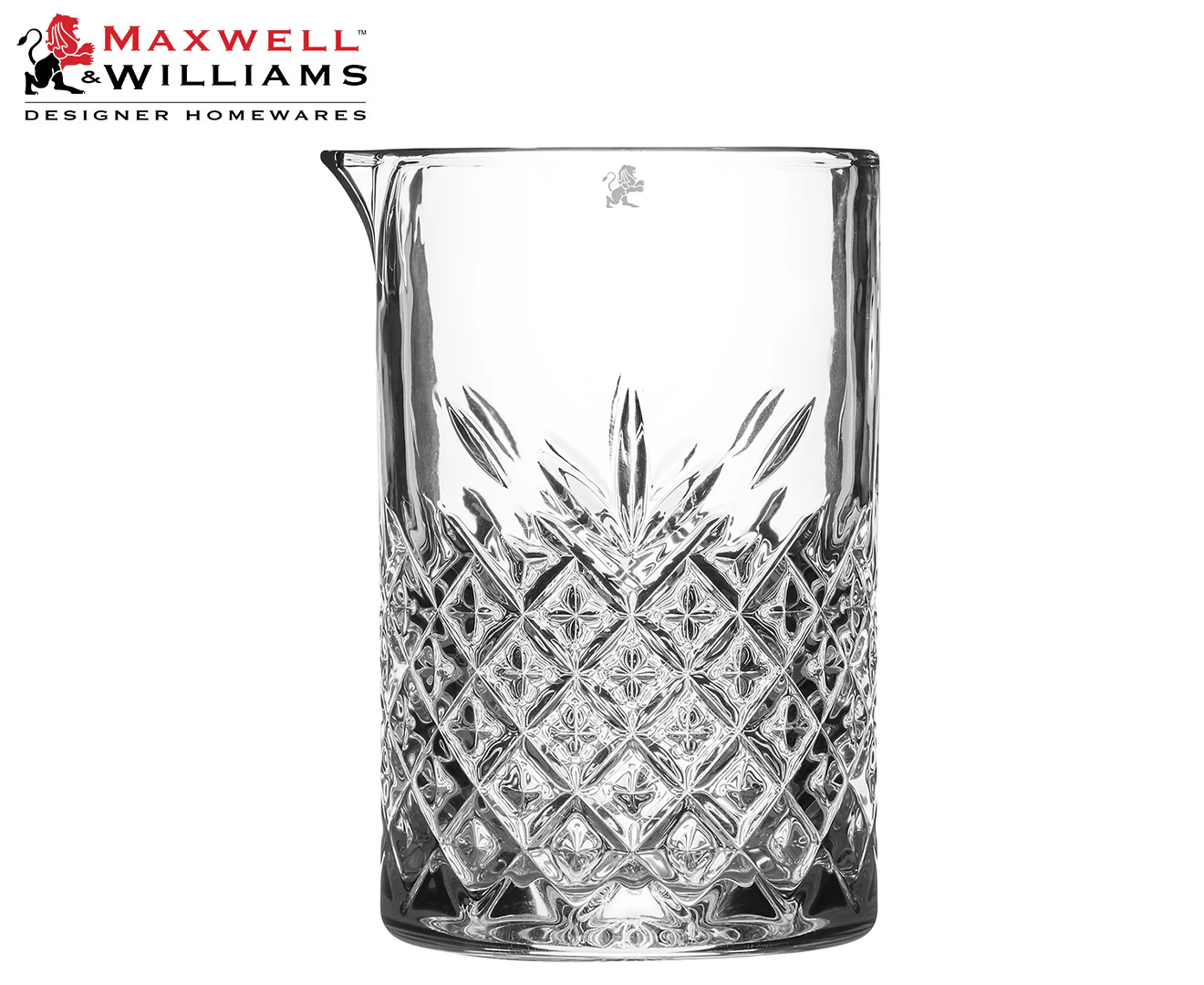 Maxwell & Williams 750mL Cocktail & Co. Glass Cocktail Mixing Jug