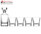 Maxwell & Williams 5-Piece Diamante Whiskey Set - Clear