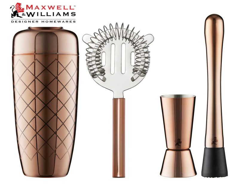 Maxwell & Williams 4-Piece Cocktail & Co. Lafayette Cocktail Set