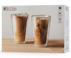 Set of 2 Maxwell & Williams 400mL Blend Double Wall Conical Cups