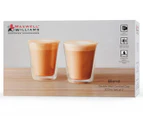 Set of 2 Maxwell & Williams 200mL Blend Double Wall Conical Cups