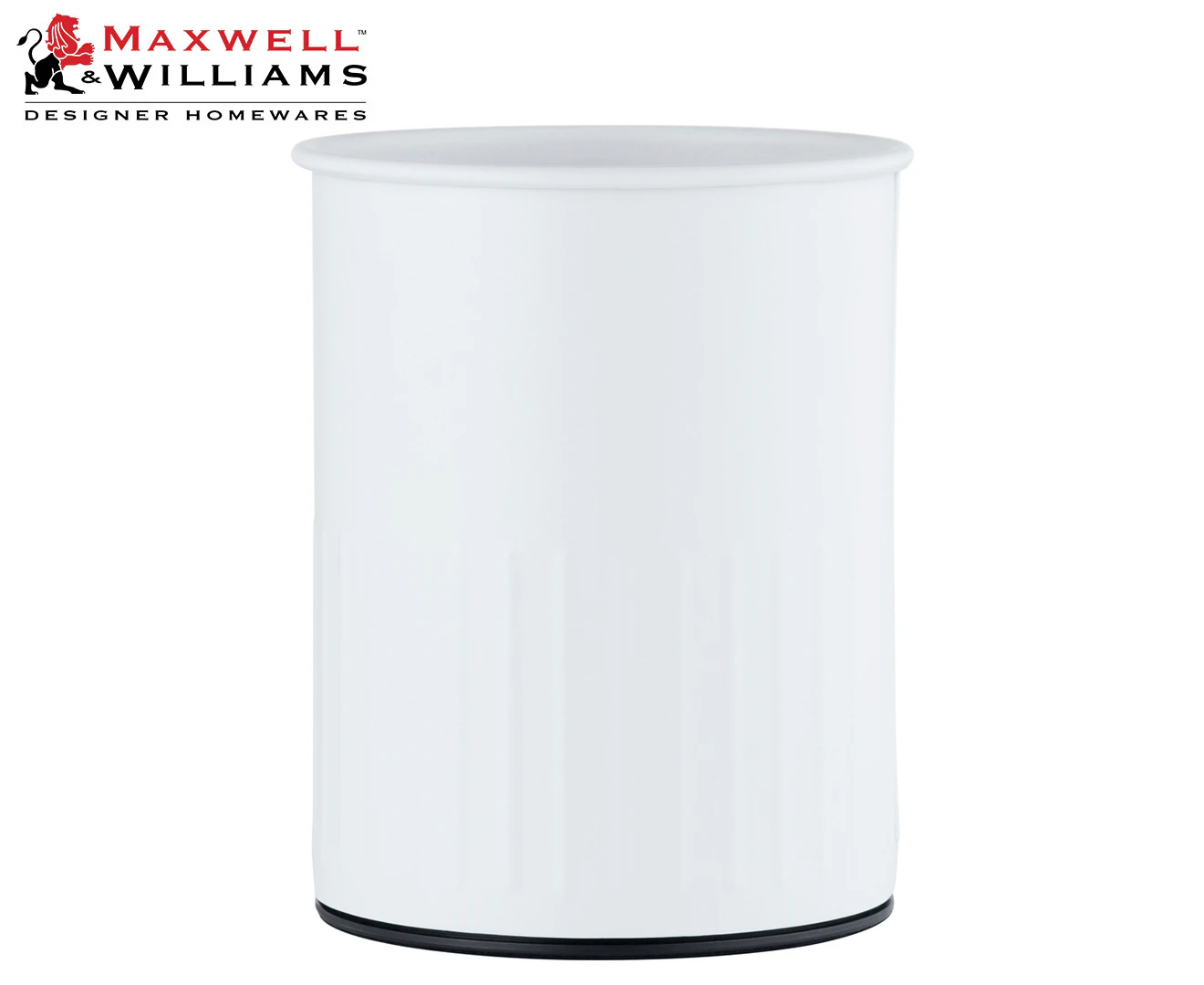 Maxwell & Williams Astor Utensil Holder 12.5x17.5cm - White