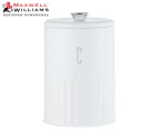 Maxwell & Williams Astor Coffee Canister 11x17cm 1.35L - White