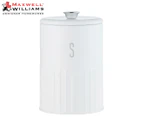 Maxwell & Williams 17x11cm Astor Sugar Canister - White