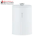 Maxwell & Williams 17x11cm Astor Tea Canister - White