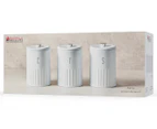 Maxwell & Williams 3-Piece Astor Canister Set - White