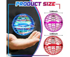 Mr Dive 3 Packs Magic Flying Toy Ball-Blue Pink Red