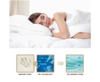 Bedra Double Mattress Pillow Top Bed Cool Gel Foam Bonnell Spring 21cm