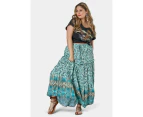 THE POETIC GYPSY Women's Divinity Maxi Skirt