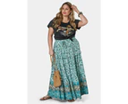THE POETIC GYPSY Women's Divinity Maxi Skirt