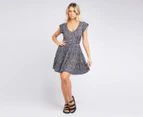 All About Eve Women's Melody Jersey Dress - Navy Print